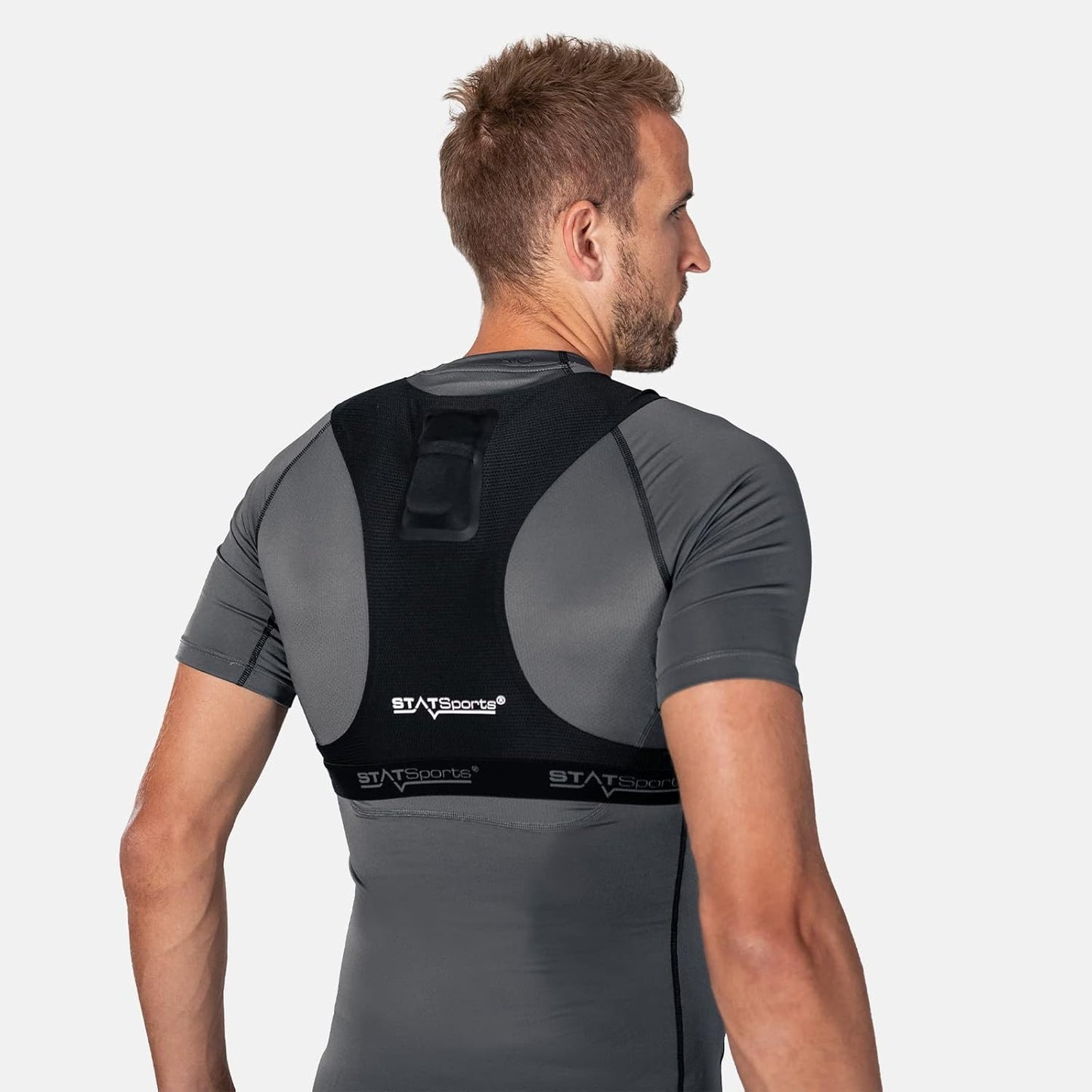 Statsports APEX Athlete Series Football GPS Tracker - Advanced Fitness Performance Monitoring Vest for Players – Accurate Activity Tracking & Insights - Rugby & Football Training Equipment, Adult M