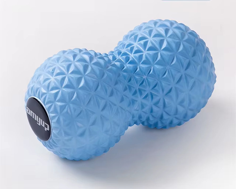 Peanut Roller Fitness Ball Double Lacrosse Ball Trigger Point Massage Ball Myofascial Release Deep Tissue Massager