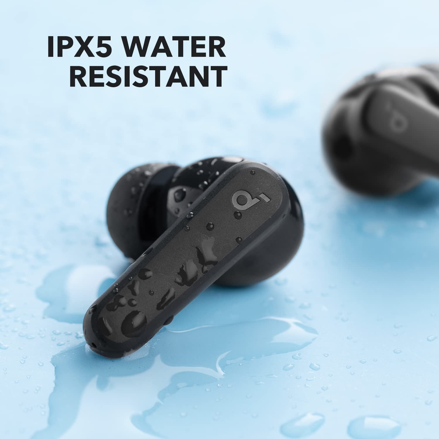 Soundcore by Anker P20I True Wireless Earbuds, 10Mm Drivers with Big Bass, Bluetooth 5.3, 30H Long Playtime, IPX5 Water-Resistant, 2 Mics for AI Clear Calls, 22 Preset Eqs, Customization via App