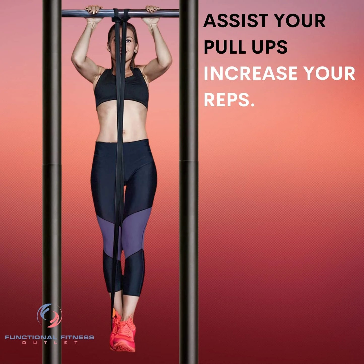 Professional Resistance Bands for Pull-Up Assistance and Functional Fitness, Set of 3