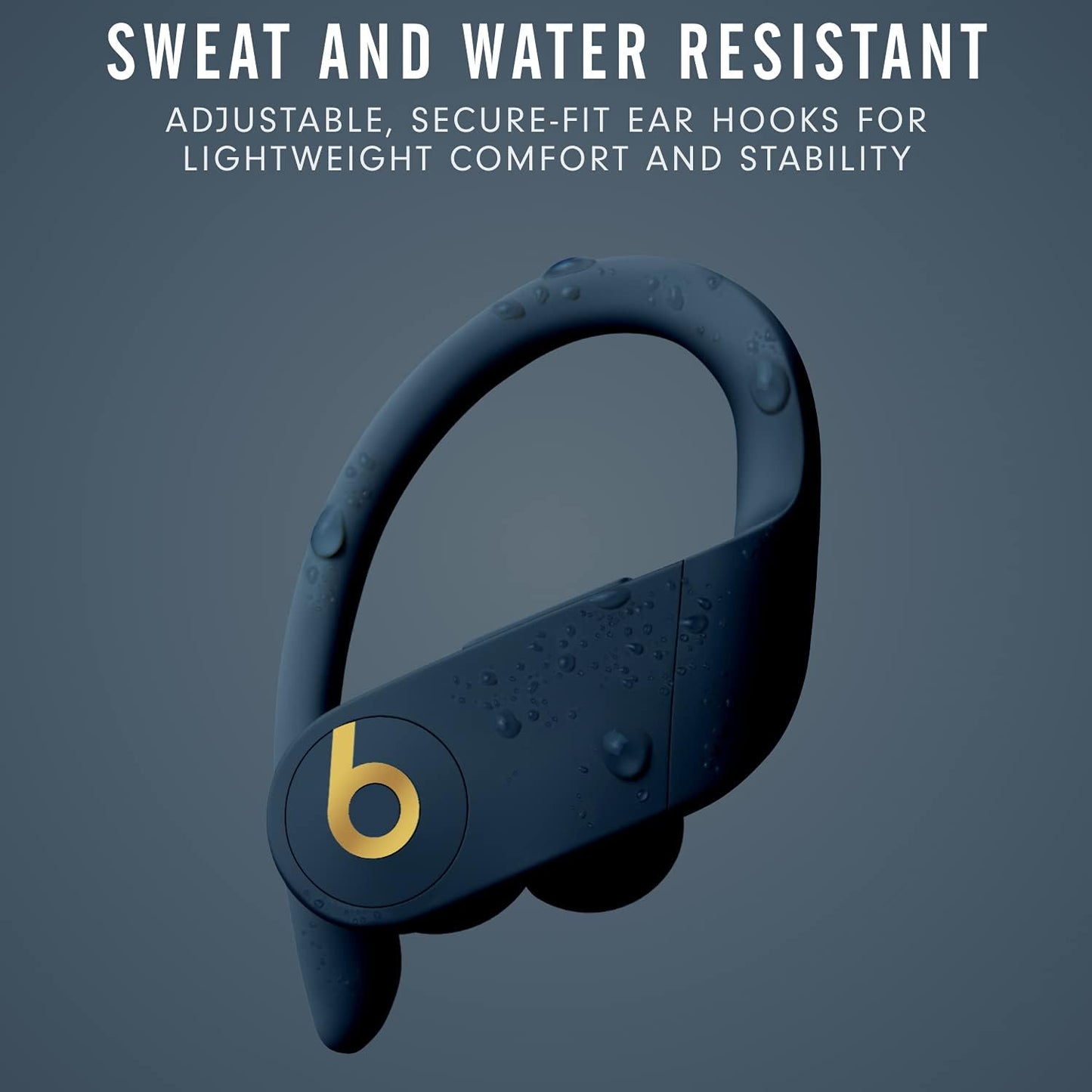 Beats Powerbeats Pro Wireless Earphones - Apple H1 Headphone Chip, Class 1 Bluetooth, 9 Hours of Listening Time, Sweat Resistant Earbuds, Built-In Microphone - Navy