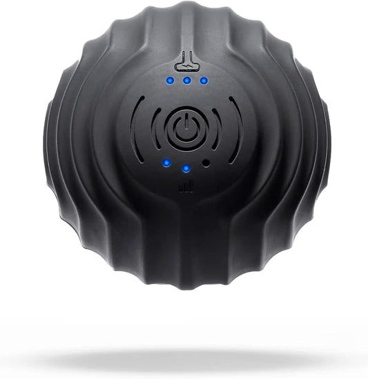 Musclegun Orb Vibrating Massage Ball | Professional Deep Tissue Massager | Targeted Pin Point Muscle Therapy Treatment | Rechargeable 60 Minute Battery, Variable Speed Control