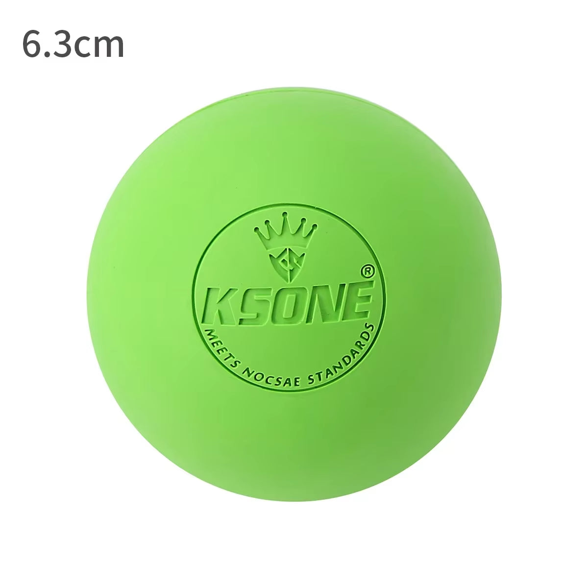Massage Ball 6.3Cm Fascia Ball Lacrosse Ball Yoga Muscle Relaxation Pain Relief Portable Physiotherapy Ball Jaw Exerciser Ball