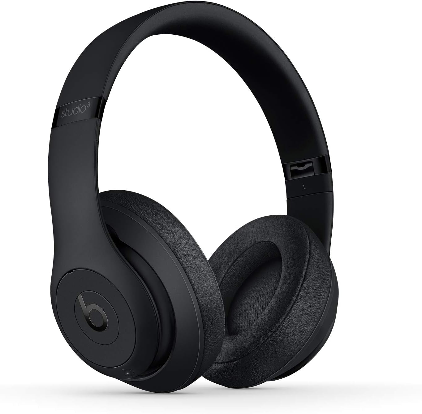 Beats Studio3 Wireless Noise Cancelling Over-Ear Headphones - Apple W1 Headphone Chip, Class 1 Bluetooth, Active Noise Cancelling, 22 Hours of Listening Time - Matte Black
