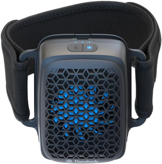 Therabody Recoverytherm Cube Instant Heat, Cold & Contrast Therapy for Pain Relief & Exercise Recovery in Knee, Back, Shoulders & Full Body - Portable Hot and Cold Pack with Cryotherapy & Heating Pad